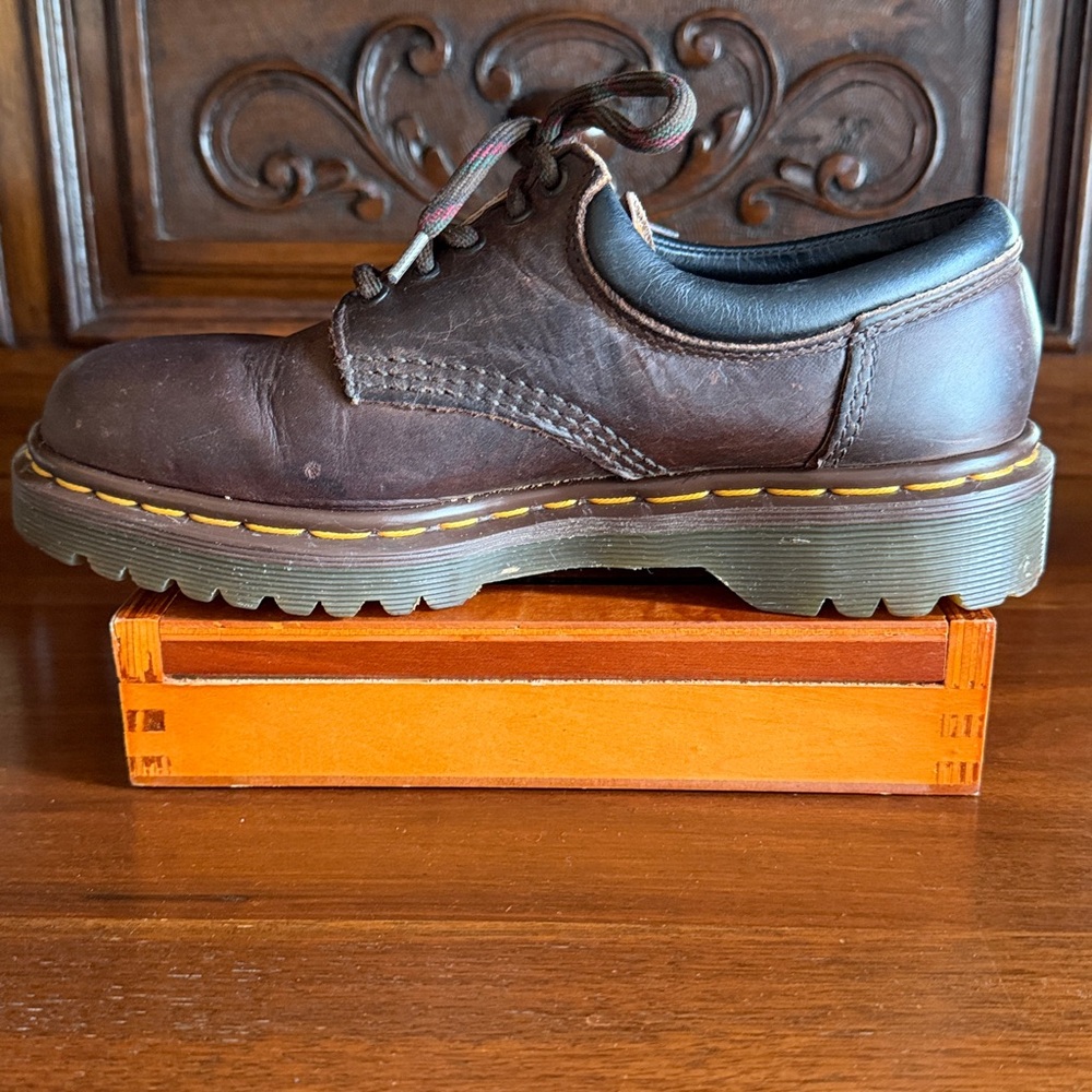 Vintage Dr. Martens Leather Oxford Shoes 8053 Model ~ 5UK, 7W, 6M - Picture 3 of 12